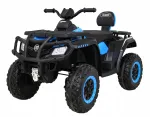 Laste elektriauto RUSH QUAD 4x4, sinine, 4 x 80 W