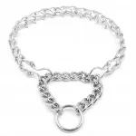 V&auml;ike koera kaelarihm Chaba, poolringikujuline, 27&ndash;35 cm, kroomitud