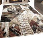 VILLA vaip 160x220 cm, pruun, modernne, elutuppa