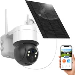 V&auml;lip&ouml;&ouml;rlev p&auml;ikeseenergia kaamera, 5W, WiFi, 10000mAh, Tuya Smart Life