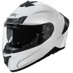 Mootorratturi kiiver SMK Typhoon, valge, XS, ECE 22.06