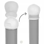 Antilop IKEA tooli silikoonist mittelibisevad jalamattid, 4 tk