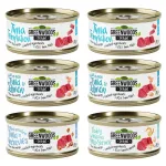 Greenwoods Delight niiske kassitoit tuuniga, 6 x 70 g, 70% tuunikala fileed
