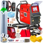 Poolautomaatne keevitusseade IDEAL EXPERT MIG 210 SYNERGIC PRO4 LCD, MMA, TIG, 200A