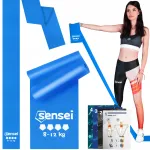 Vastupidavuskumm treeninguks, rehabilitatsiooniks, joogaks, 2 m, 8&ndash;12 kg