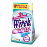 WIREK Universal pesupulber, 10 kg, valgele ja v&auml;rvilisele pesule