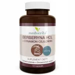 Toidulisand Medverita Berberine HCL 98% kaneeliga, 120 kapslit