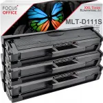 3 tk D111S XL toonerkassetid Samsung Xpress M2020/M2022/M2070 seeriale.
