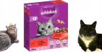 Whiskas 1+ kuivs&ouml;&ouml;t kassidele veiselihaga, 800 g, konteiner