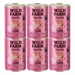 WILD FARM lambalihaga kassitoit, pat&eacute;, 6 x 400 g