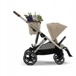 Vanker Cybex Gazelle S 2.0 kahe lapse v&otilde;imalusega, TPE Beige