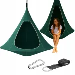 Laste riputatav telk-kiik COCOON, 150x140 cm