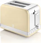R&ouml;ster Swan Retro, 2 viilu, laiad avad, 3 funktsiooni, 6 pruunistustaset