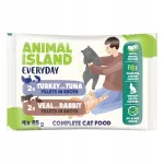 Animal Island m&auml;rg kassitoit 4 pakki, vasikalihaga/j&auml;neseliha ja kalkuni/tuuniga