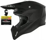 Motokrossi kiiver AIROH WRAAP, mattmust, suurus rL