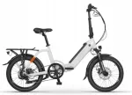 Elektriline jalgratas Ecobike Rhino, 15,5" alumiinium, 20", valge, 250 W