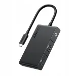 USB-C jaotur Anker 332, 5 pesaga, 4K HDMI, PD 100W, MacBook