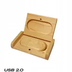 Puidust USB m&auml;lupulk 8GB graveeringuga