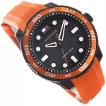Laste kell TOMMY HILFIGER 1720055, oranži rihmaga