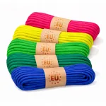 Paracord n&ouml;&ouml;rikomplekt EdcX 550, Neon Set, 5 tk x 10 m