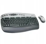 Microsoft Wireless Optical Desktop traadita klaviatuur ja hiir, QWERTY, P&otilde;hjamaa paigutus
