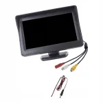 4.3" auto monitor OSD juhtimisega, vastupidav tagurdusmonitor