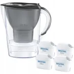 Brita Marella Graphite veefiltervalamu 4 Maxtra Pro Pure Performance kassettiga