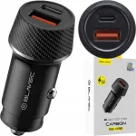 Autolaadija USB 48W, USB-C, QC3.0, PD