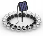 P&auml;ikese LED valgusketi rippvalgusti, 30 lambiga, terrassile, r&otilde;dule, retro stiil