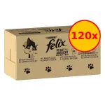 FELIX Fantastic kassitoit želees, 120 x 85 g, tuunikala, l&otilde;he, tursk, seega