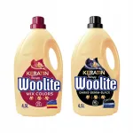 Vedelpuhastusvahend WOOLITE Keratin Therapy mustadele ja v&auml;rvilistele riietele, 2 x 4,5 l, 75 pesukorda