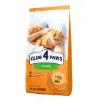 CLUB 4 PAWS kuivtoit kassidele kanaga, 14 kg