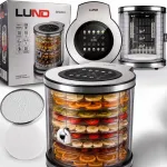 Toidukuivati LUND 850W, 10 alust, temperatuuri reguleerimine