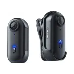 Mini spordikaamera WiFi, Full HD 1080P, must, magnetkinnitus