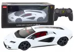 Puldiga juhitav auto RC 1:14 Lamborghini Countach LPI 800-4, valge