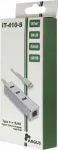 V&otilde;rguadapter Inter-Tech Argus IT-410-S USB-C, gigabit Ethernet