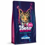 Kuivtoit t&auml;iskasvanud kassidele Ibero Natural Cat Adult l&otilde;hega, 2 kg
