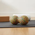 Massaažipall maap&auml;hkli kujuga, kamuflaaž, 12&ndash;24 cm