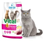 Gold Cat Vital Premium teraviljavaba kuiv kassitoit kanaga, 4 kg
