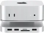 Dokk Mac Mini M4 Pro jaoks, 6-in-1, USB-C, SD, microSD, NVMe/SATA M.2, HUB MC60