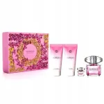Parf&uuml;&uuml;mikomplekt Versace Bright Crystal 90 ml koos kehakreemiga, du&scaron;igeeli ja minatuuriga