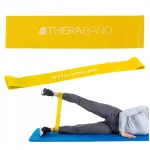 Thera Band kummist treeningpael, 7,6x30,5 cm, kollane