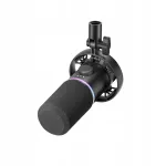 Mikrofon BOYA CASTMIC S60 USB/XLR, RGB-ga, must, otse&uuml;lekandeks