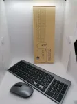 LeadsaiL juhtmevaba klaviatuur ja hiir, must, QWERTY DE