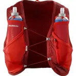 Salomon Active Skin 8 jooksuvest, punane, suurus M