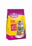 Kuivtoit kassidele linnulihaga BASIL, 2 x 400 g
