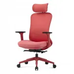 Ergonoomiline kontoritool ANGEL Physio, punane, massaažifunktsiooniga