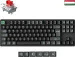 Mehaaniline klaviatuur Keychron K8 Ultra 8K, Apex Red, must, ungari klaviatuuripaigutus