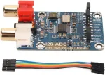 Helikaart I2S-iga, 24-bitine, 192 kHz, 3,5 mm sisend, 6 dB v&otilde;imendus