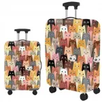 L suurusega reisikohvri kate 70x50x29 cm sobilik 25&ndash;28-tollistele kohvritele